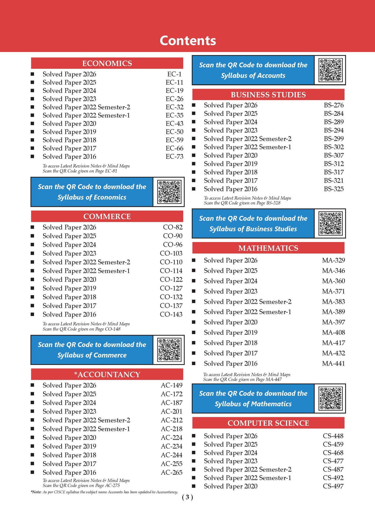 ISC 10 Previous Years' Solved Papers (2016-2026) | Class 12 Commerce: Accountancy, Economics, Business Studies, Maths, Eng 1&, Hindi, Computer Sc. & Physical Edu. | For 2027 Exam | Oswaal AI