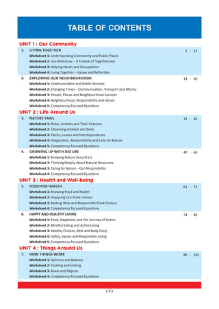 One for All Workbook Class 4 The World Around Us| 40+ Concept-wise Perforated Worksheets | Based on NCERT Our Wondrous World | NEP 2020 & NCF 2023 Aligned | For CBSE & State Boards | Builds Concept Clarity & Scientific Skills