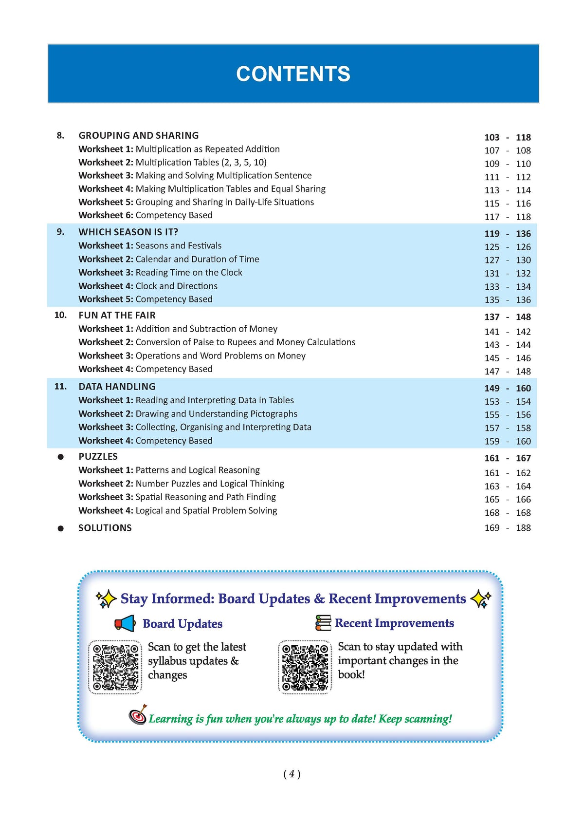 One for All Workbook Class 2 Mathematics | 50+ Concept-wise Perforated Worksheets | Based on NCERT Joyful | NEP 2020 & NCF 2023 Aligned | For CBSE & State Boards | Builds Concept Clarity & Scientific Skills
