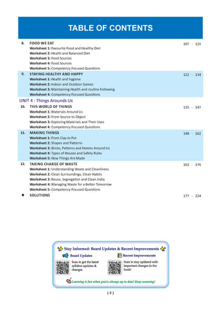One for All Workbook Class 3 The World Around Us| 50+ Concept-wise Perforated Worksheets | Based on NCERT Our Wondrous World | NEP 2020 & NCF 2023 Aligned | For CBSE & State Boards | Builds Concept Clarity & Scientific Skills