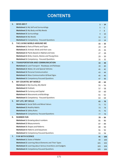 One for All Workbook Class 2 General Knowledge | 45+ Concept-wise Perforated Worksheets | NEP 2020 & NCF 2023 Aligned | For CBSE & State Boards | Builds Concept Clarity & Scientific Skills