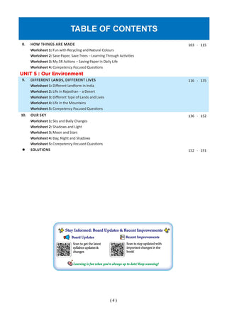 One for All Workbook Class 4 The World Around Us| 40+ Concept-wise Perforated Worksheets | Based on NCERT Our Wondrous World | NEP 2020 & NCF 2023 Aligned | For CBSE & State Boards | Builds Concept Clarity & Scientific Skills