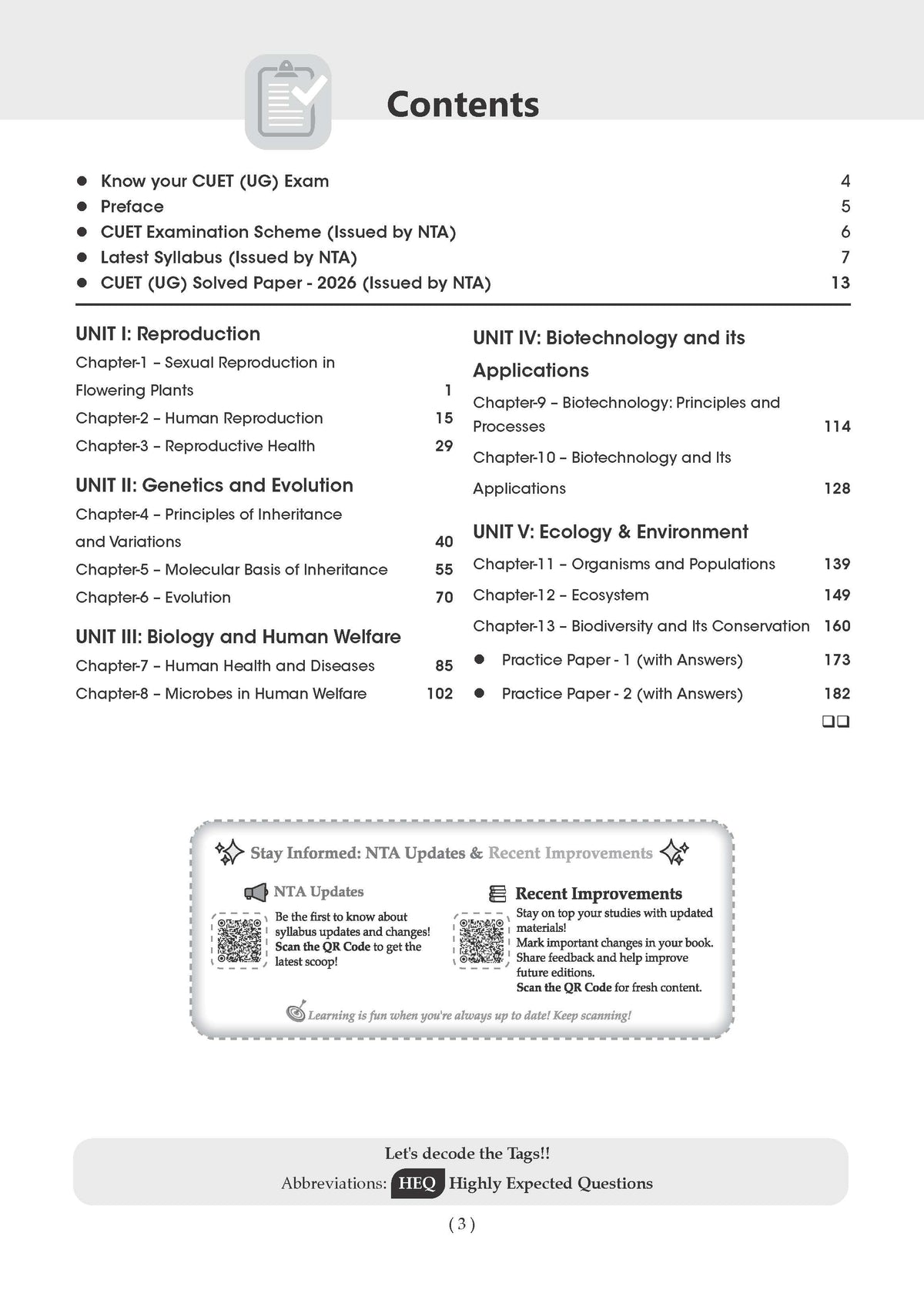 Oswaal NTA CUET (UG) Chapter-wise Solved Papers Question Bank | Biology | PYQs (2021 – 2026) NCERT aligned MCQs | With Solved Paper 2026 | For 2027 Exam | With Oswaal AI