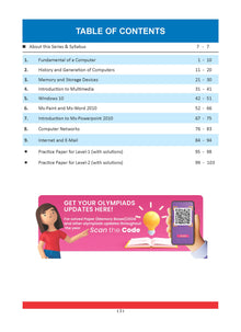 One for All Olympiads Previous Year Solved Papers Class 7 Cyber For 2025 Exam