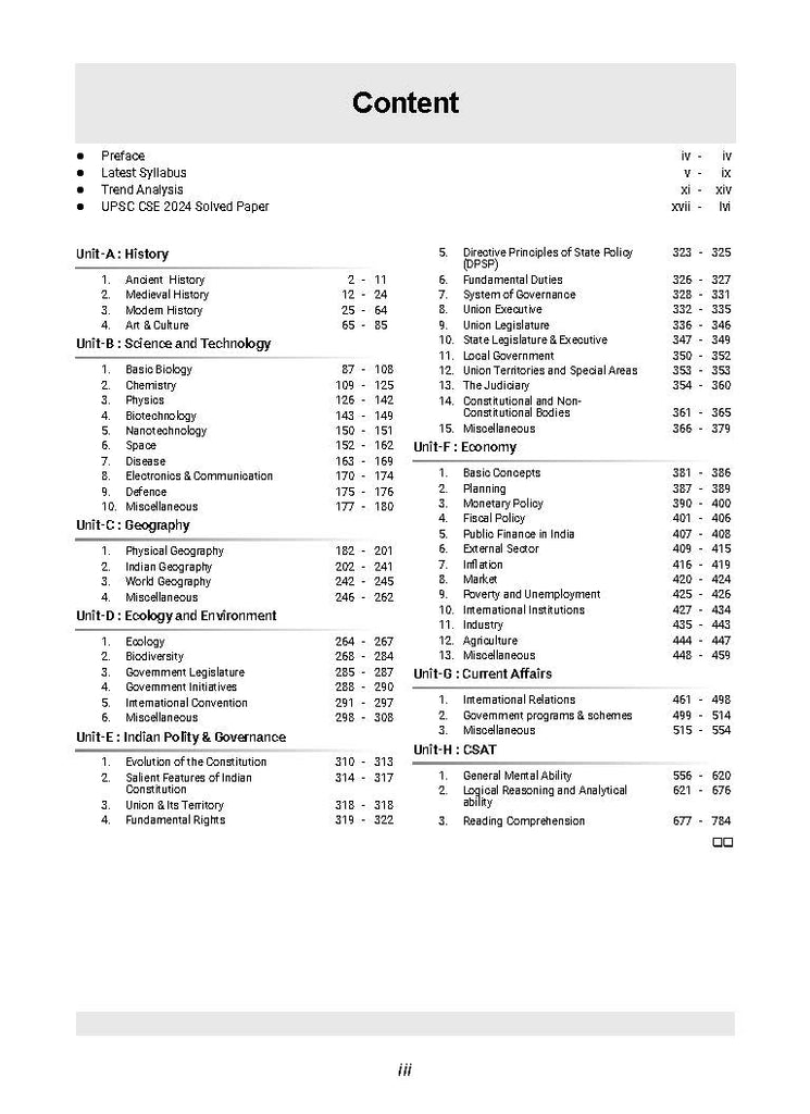 Oswaal 30 Years' UPSC Topic wise Question Bank | Civil Services Examination Prelims | Previous Years Solved Papers | GS 1 (2024-1995) & CSAT (2024-2011) Papers (For 2025 Exam) by Avadh Ojha