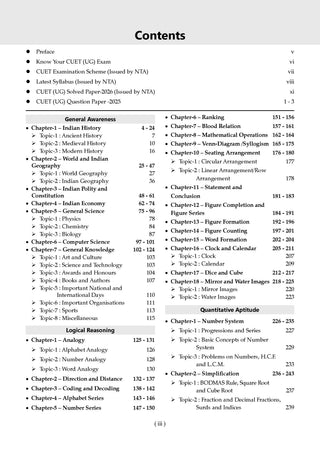 Oswaal NTA CUET (UG) Chapter-wise Solved Papers Question Bank |General Aptitude Test |PYQs (2021–2026) NCERT aligned MCQs |With Solved Paper 2026 |For 2027 Exam |With Oswaal AI