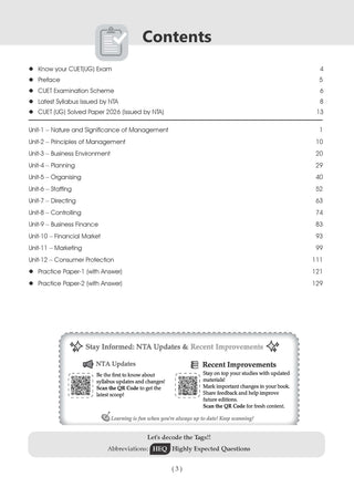 Oswaal NTA CUET (UG) Chapter-wise Solved Papers Question Bank | Business Studies |PYQs (2022–2026) NCERT aligned MCQs |With Solved Paper 2026 |For 2027 Exam |With Oswaal AI