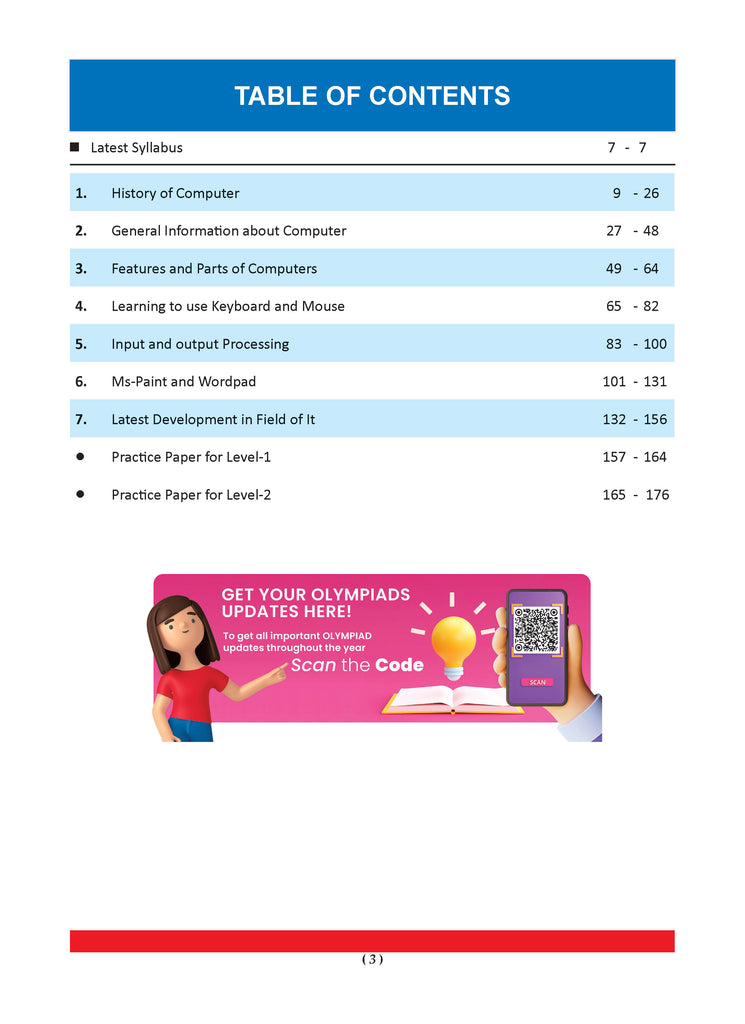 One for All Olympiads Previous Year Solved Papers Class 2 Cyber For 2025 Exam