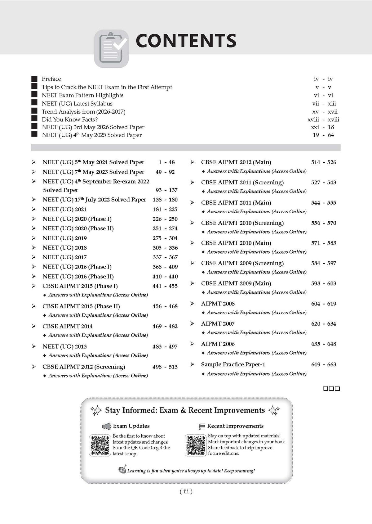 NTA NEET (UG) 20 Previous Years' Solved Papers | Year-wise (2007-2026) | Including all Re-exam papers | Physics | Chemistry | Biology | 3rd May 2026 Paper- Fully Solved | With Oswaal AI