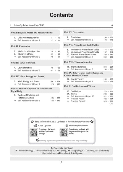 CBSE Class 11 Physics Question Bank | Chapter & Topic-wise Solved Papers (2017-2026) | Based on Latest Syllabus (April 2026) | Includes 2026 Papers | For 2027 Exam