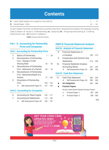 CBSE Question Bank Chapterwise and Topicwise SOLVED PAPERS Class 12 Accountancy For Exam 2026