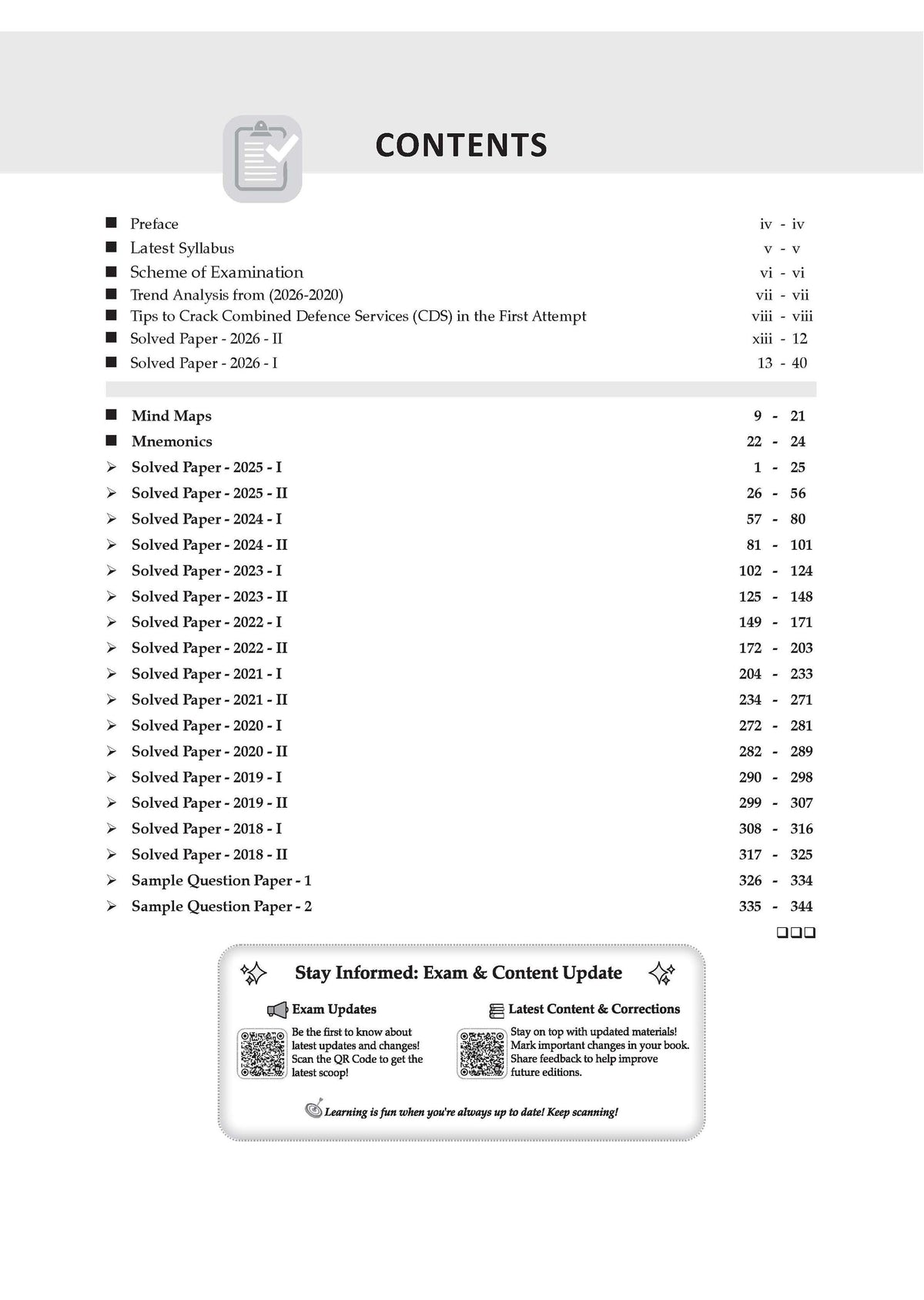CDS 18 Previous Years’ Solved Papers |Year-wise 2018–2026 (I & II) | Elementary Mathematics | For 2027 Exam| With oswaal.ai