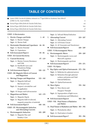 CBSE & NCERT One for All Class 12 Physics| Includes 2026 Papers (Delhi & Outside Delhi)- fully solved | With NCERT, NCERT Exemplar & Competency-based questions | For 2027 Exam | With Oswaal AI