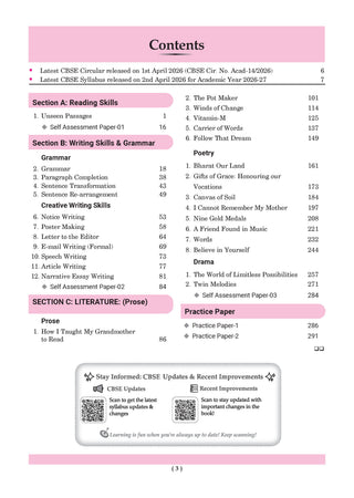 CBSE English Question Bank Chapter-wise & Topic-wise Class 9 | Based on new NCERT Textbook Kaveri |Includes Summary, Competency-Based Question, Self-Assessment & Practice Papers | For R2 Level