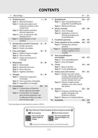 Karnataka Chapter-wise and Topic-wise Question Bank | Class 9 | Mathematics | For 2027 Exam | based on KSEAB syllabus & SCERT Textbooks & NCERT Exemplar | With Oswaal.ai