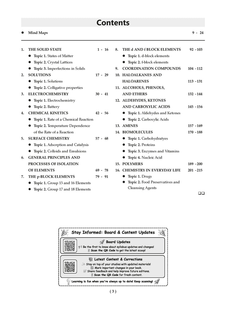 NCERT Exemplar (Problems - Solutions) Class 12 Chemistry Book For Latest Board Exam