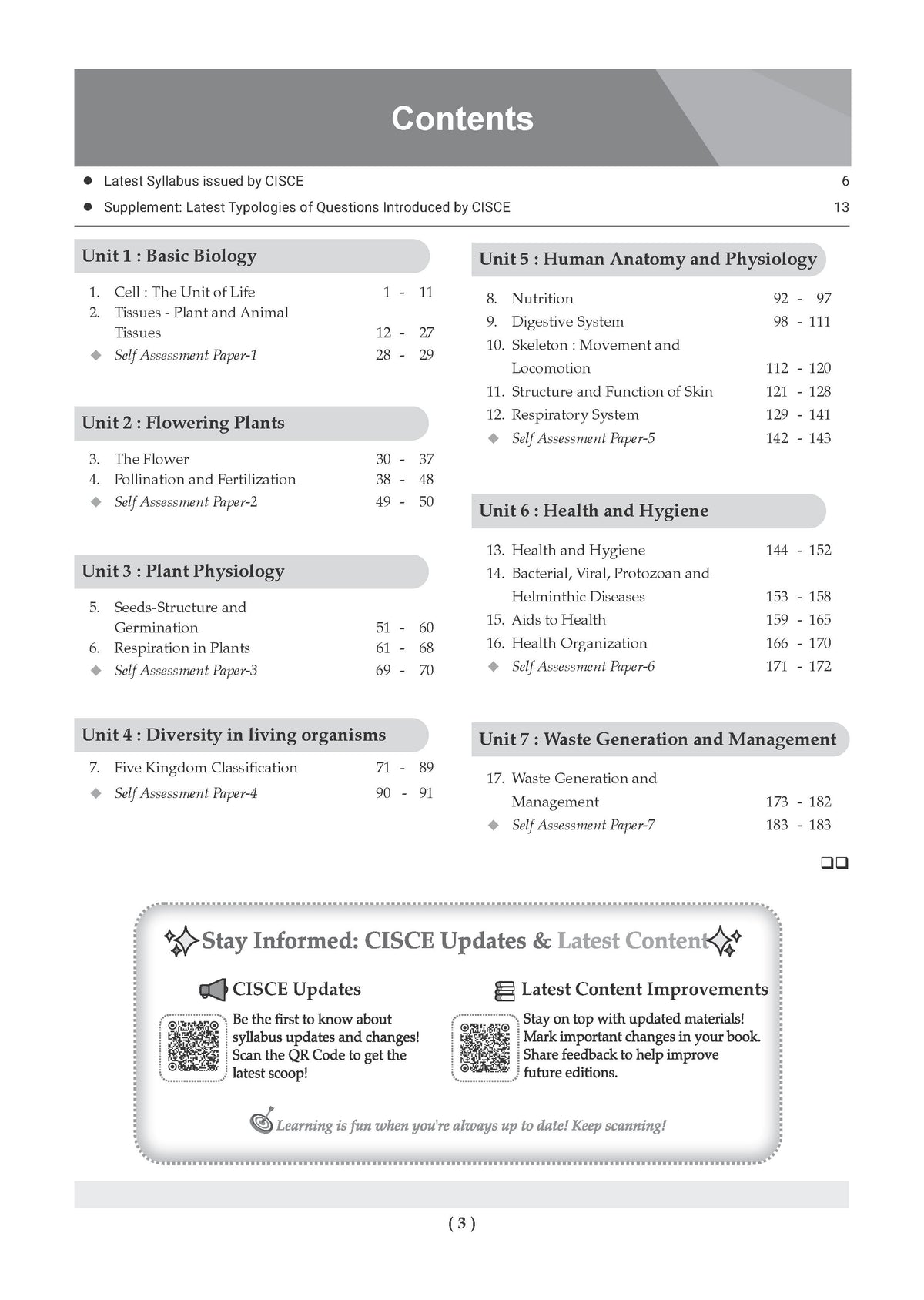 ICSE Question Bank Biology Class 9 For 2027 Exam | Chapter-wise & Topic-wise Revision Notes | Competency-focused Questions | Aligned with latest Syllabus & Exam Pattern