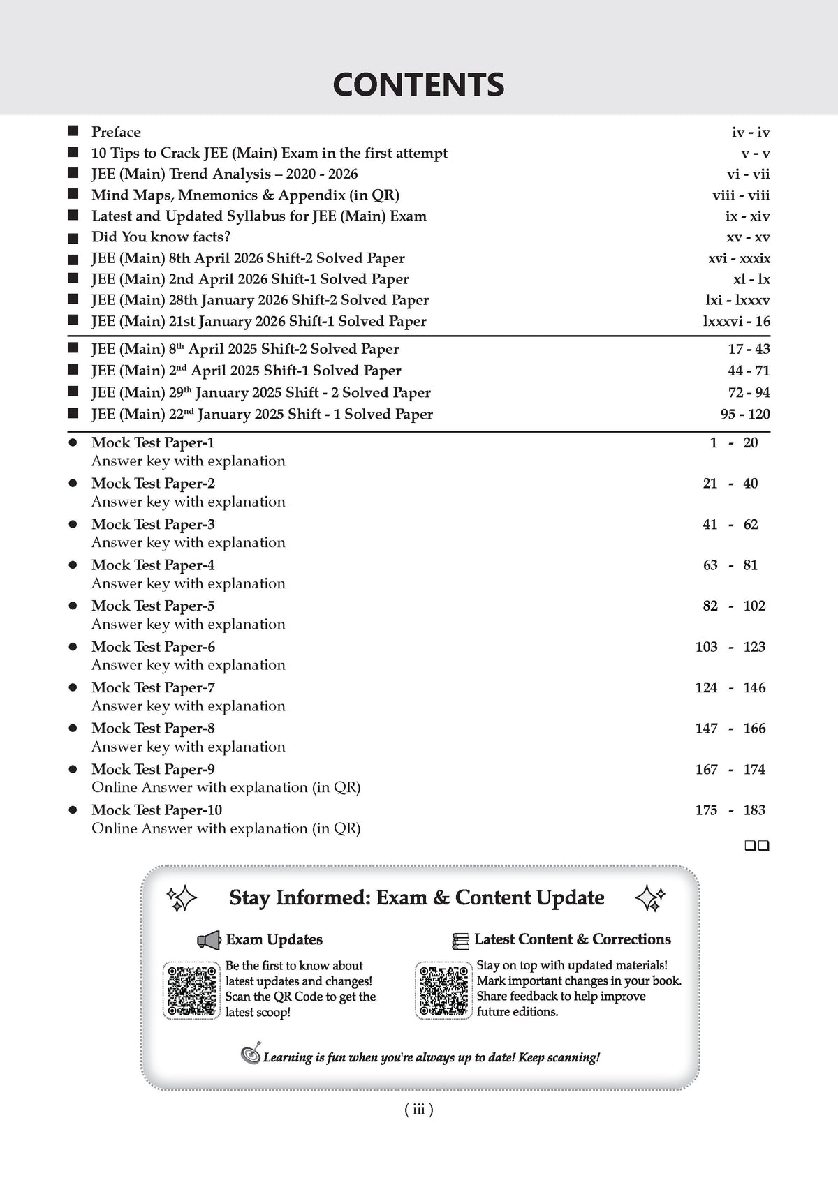 NTA JEE (Main) 10 New Pattern Mock Test Papers Book | Fully Solved with Shortcuts | Include-Jan & Apr 2026 Fully Solved Papers | Latest Edition For 2027 Exam | With Oswaal AI