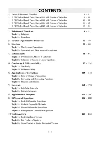 Karnataka II PUC Chapter-wise & Topic-wise Question Bank Class 12 Mathematics | 1550+ Questions, Revision Notes, Mind Maps, Mnemonics, Solved PYQs (2026–2017) | 2027 Board Exam | oswaal.ai