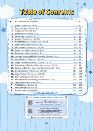 One For All Olympiad Workbook Class 3 (Set of 3 Books) Maths, Science & English For 2026 Exam