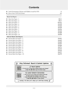 NTA CUET (UG) 10 Mock Test Papers | Section I English (For 2025 Exam) | With New Syllabus & Pattern Released on 1st March 2025