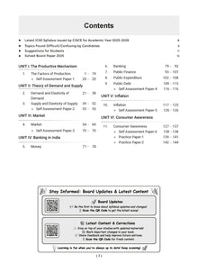 ICSE Question Bank Chapterwise & Topicwise Solved Papers Class 10 Economics For 2026 Exam
