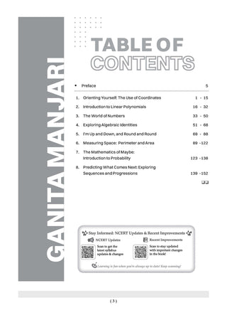 CBSE NCERT Textbook Solutions Mathematics Part-1 (Ganita Manjari) , Class 9 (Latest NCERT) | Revision Notes, Mind Maps, Solved Intext & Exercise Questions | Oswaal AI