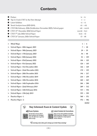 CTET | Central Teacher Eligibility Test | 19 Previous Years' Solved Papers | Year-Wise (2013-2025) | Paper - I (Classes 1 to 5)