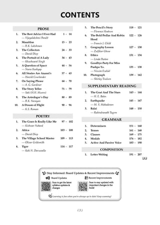 Karnataka Chapter-wise and Topic-wise Question Bank | Class 9 | English First Language | For 2027 Exam | based on KSEAB syllabus & SCERT Textbooks & NCERT Exemplar | With Oswaal.ai