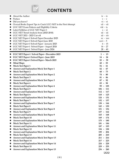 NTA UGC NET Paper-1 21 Solved Papers Year-wise (2015-2026) + 15 Mock Test Papers Teaching & Research Aptitude General Paper-1 (Compulsory) (Set of 2 Books) | For 2026 Exam