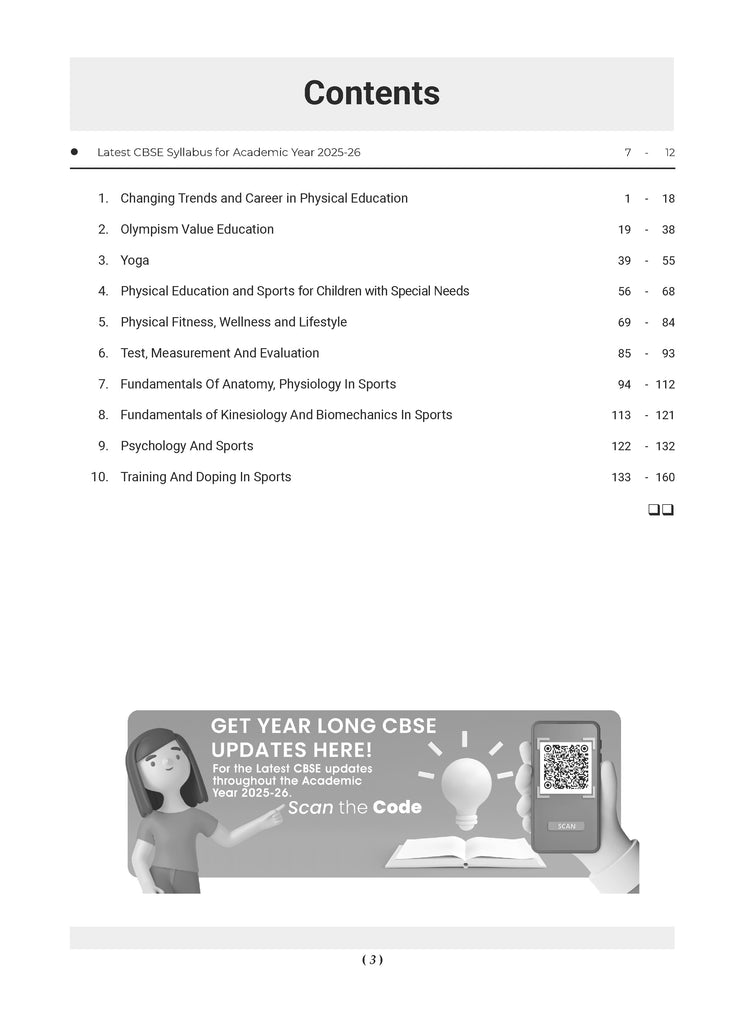 CBSE Question Bank Class 11 Physical Education For 2026 Exam