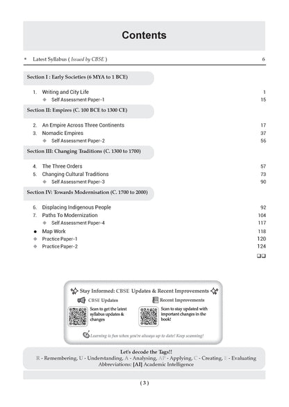 CBSE Class 11 History Question Bank | Chapter & Topic-wise Solved Papers (2017-2026) | Based on Latest Syllabus (April 2026) | Includes 2026 Papers | For 2027 Exam