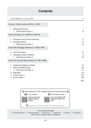 CBSE Question Bank History Chapter-wise & Topic-wise Class 11 For 2027 Exam with Competency Based Questions & Comprehensive NCERT coverage