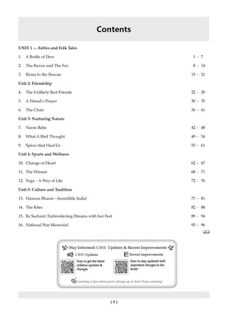 NCERT Textbook Solutions English Class 6 | For CBSE 2025–26 Exam | Based on Latest NCERT Poorvi | With Complete Solutions & Subjective Questions for Practice
