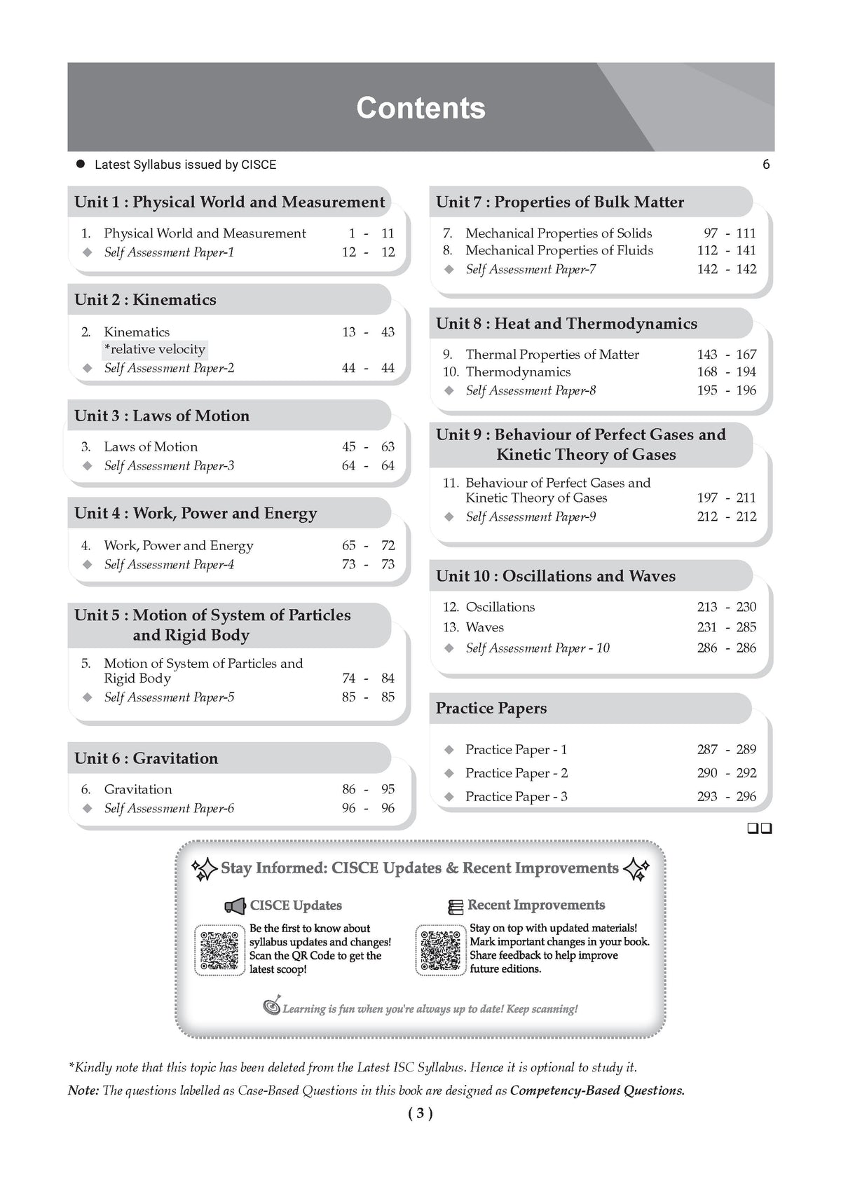 Class 11 ISC Physics, Chemistry, Biology, English Paper-1 & 2 Question Bank (Set of 5 Books) | Chapter-wise & Topic-wise with Competency Based Questions | For 2027 Exam | Self-Assessment Papers
