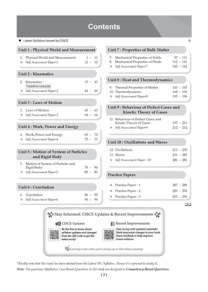 Class 11 ISC Physics, Chemistry, Biology, English Paper-1 & 2 Question Bank (Set of 5 Books) | Chapter-wise & Topic-wise with Competency Based Questions | For 2027 Exam | Self-Assessment Papers