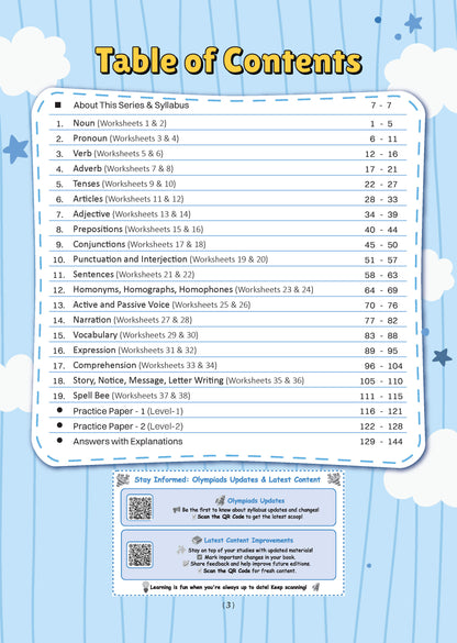 Oswaal One For All Olympiads Workbook Class 5 English | Questions for SOF IEO & Other Olympiad Exams 2026 | With Sample Practice Papers & Oswaal.AI