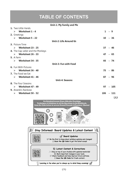 NCERT Workbook Class 1 English Mridang