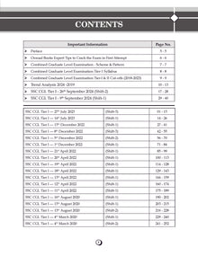 SSC (Staff Selection Commission)| CGL (Combined Graduate Level)|Tier-1| 27 Previous Solved Papers| Year-wise (2016 to 2024)| For Exam 2025