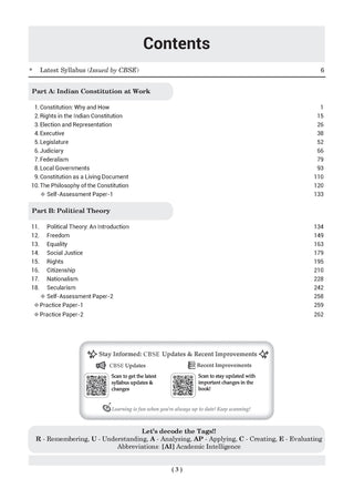 CBSE Question Bank Political Science Chapter-wise & Topic-wise Class 11 For 2027 Exam with Competency Based Questions & Comprehensive NCERT coverage