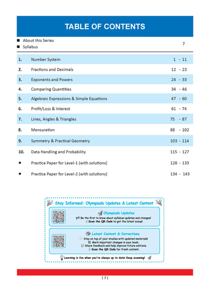 One for All Olympiads | Class 8 Maths, Science, English, GK | Chapter-wise Previous Years' Solved Papers | Prep-Guide With Level 1, 2 & Achievers Section (Set of 4 Books) For 2026 Exam