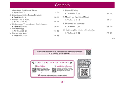 CBSE Workbook Class 9 Science Advance Course | aligned with NCERT | Perforated Worksheets for Practice with Competency Based questions | NEP 2020 + NCF-SE 2023 | 2027 Exam