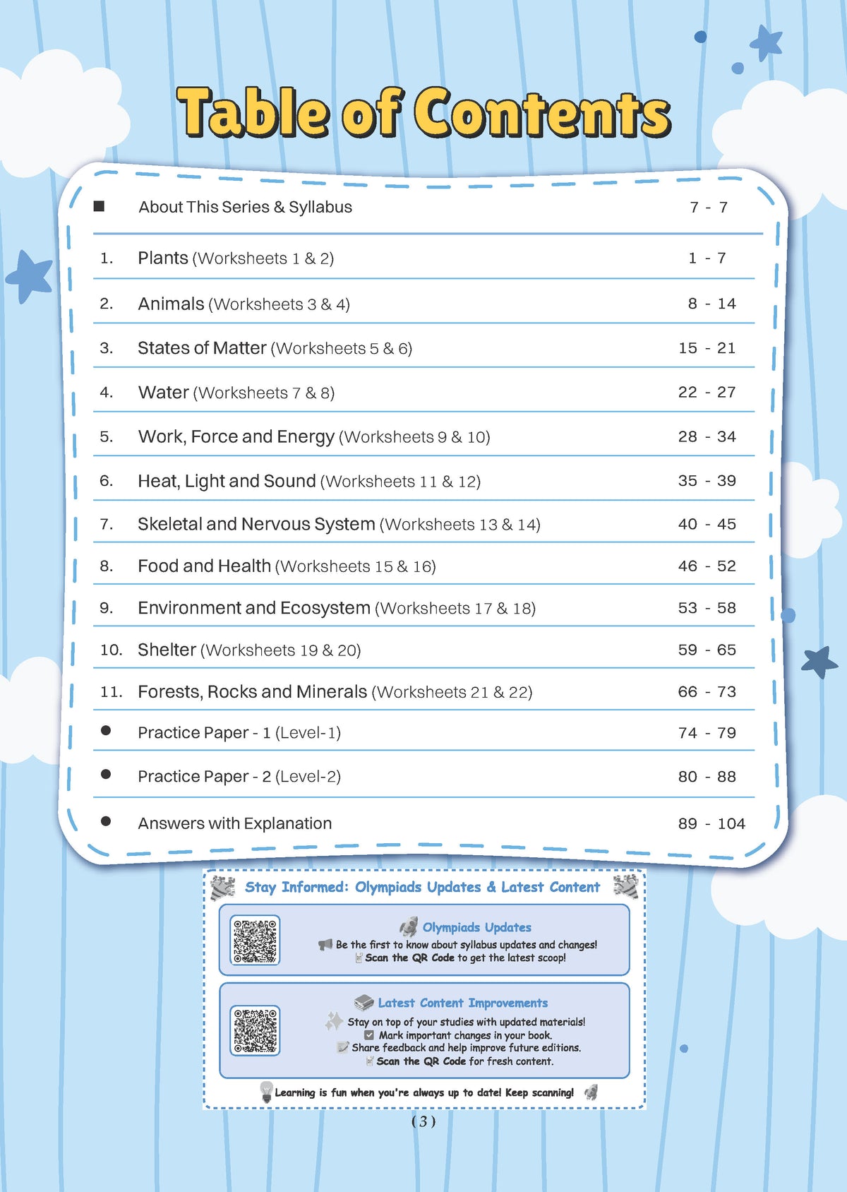 One For All Olympiads Workbook Class 4 Science | Questions for SOF NSO & Other Olympiad Exams 2026 | With Sample Practice Papers & Oswaal.AI