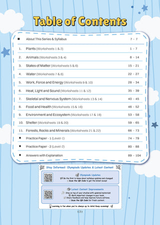 One For All Olympiads Workbook Class 4 Science | Questions for SOF NSO & Other Olympiad Exams 2026 | With Sample Practice Papers & Oswaal.AI