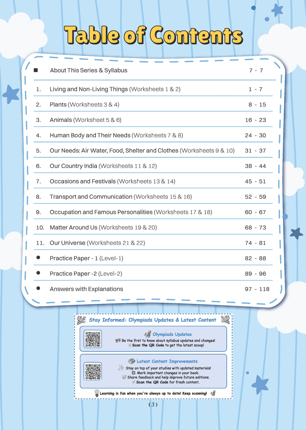 One For All Olympiads Workbook Class 2 Science | Questions for SOF NSO & Other Olympiad Exams 2026 | With Sample Practice Papers & Oswaal.AI