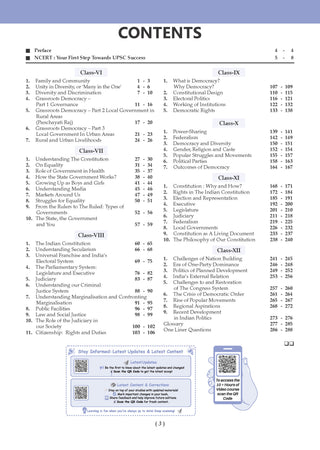 NCERT One For All Book for UPSC & State PSCs | Indian Polity Classes 6-12 (Old & New NCERT Edition) Latest Edition