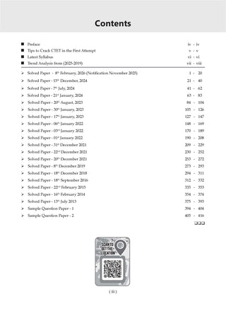 CTET Paper 2 (Classes 6-8) Mathematics & Science 19 Previous Years' Solved Papers English Medium | Year-wise 2013-2025 | Includes Feb 2026 Solved Paper | With Oswaal AI | For 2026 Exam