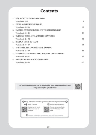 One For All Workbook Class 7 Social Science Part-2 | NCERT & CBSE | Latest Exploring Society: India and Beyond | NCF Compliant | Competency-Based Assessment, Concept Building & Map Practice