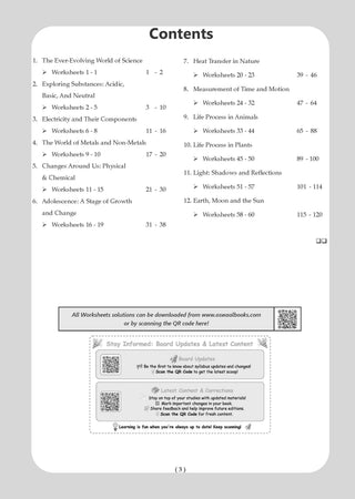 NCERT & CBSE One For All Workbook For Class 7 | Mathematics Part-1 & Part-2 | Science | Social Science Part-1 & Part-2 | English | Updated As Per NCF | MCQ's | VSA | SA | LA | Set of 6 Books | For Latest Exam