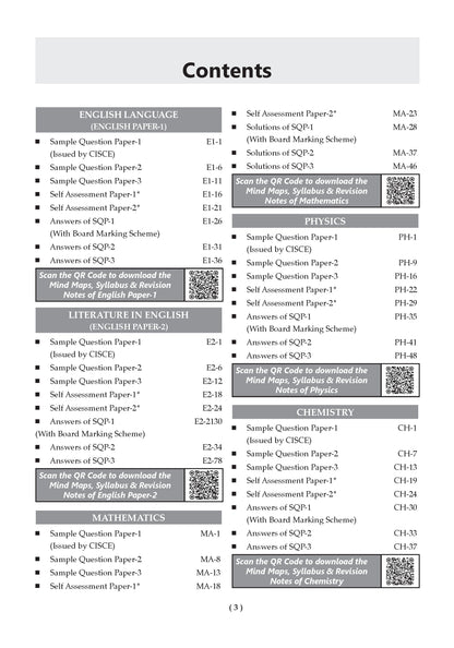 ICSE | 40 Combined Sample Question Papers | Class 10 | For 2027 Exam | Includes–Specimen Paper 2027 |With Revision Notes, Mind Maps | With Oswaal AI